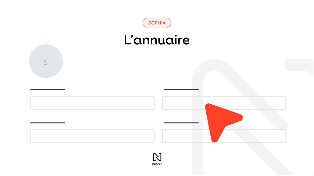 Aperçu du tutoriel : Annuaire Sophia : créer, modifier et importer des contacts